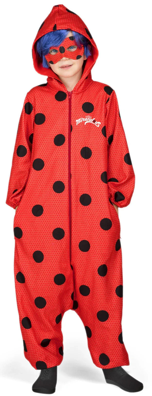 Disfraz de Ladybug Pijama para Niña LadyBug y CatNoir Viving